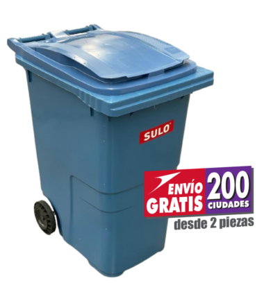 Contenedor de Basura 360 Litros SULO Azul