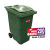 Contenedor de Basura 360 Litros SULO Verde
