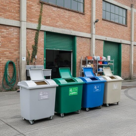 Contenedor de basura 500 litros