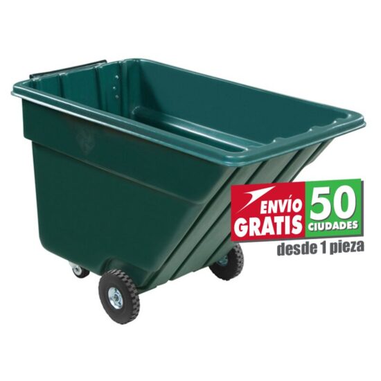 Contenedor de Basura Volcador de Rotomoldeo de 750 Litros Sin Estructura