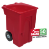 Contenedor de Basura Rotomoldeo 360 Litros