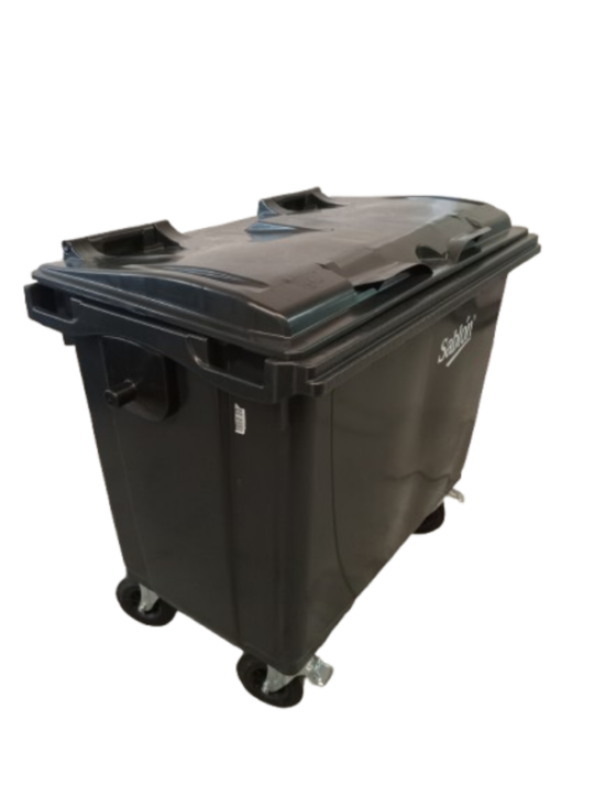 Contenedor de Basura de 660 Litros Sablón con ruedas y drenado