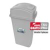 Bote de Basura Sablón de 80 Litros Gris