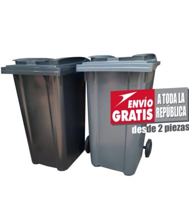 Contenedor de Basura Con Ruedas SULO 240 Litros Gris