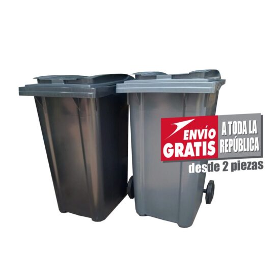 Contenedor de Basura Con Ruedas SULO 240 Litros Gris