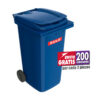 Contenedor SULO 240L Azul con 2 Ruedas