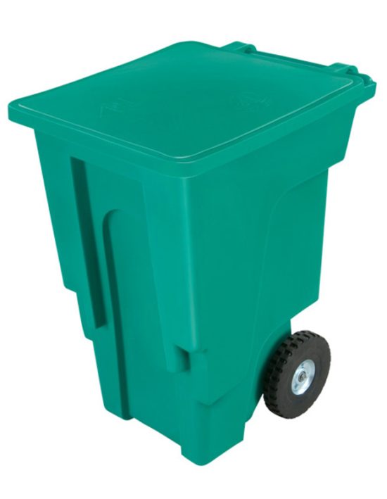 Contenedor de Basura Rotomoldeo 240 Litros con 2 Ruedas y Tapa