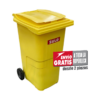 Contenedor de Basura Con Ruedas SULO 240 Litros amarillo