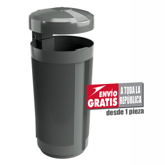 Papelera Prima Linea SULO Gris de 50 Litros