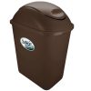 Bote de Basura Sablón de 26 Litros Café