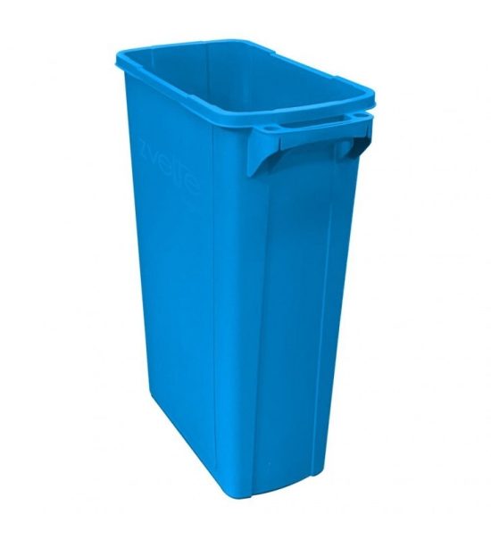 Bote de Basura Zvelte de 87 litros color azul Sablón