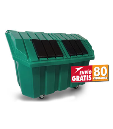 Contenedor de basura Industrial de rotomoldeo de 1800 litros