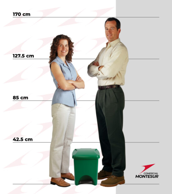 Bote de Basura Estra 20 litros con Pedal