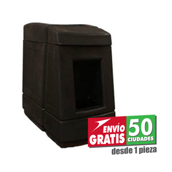 Contenedor de Basura Gasolinero Plus de 155 Litros de Polietileno