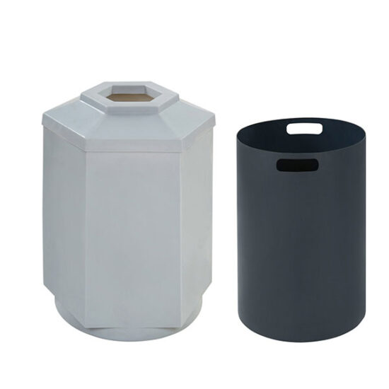 Contenedor de Basura Gasolinero Completo de 100 Litros