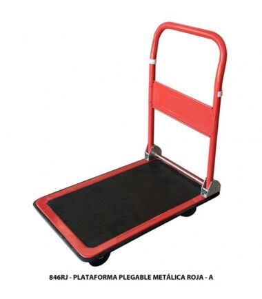 Plataforma Metálica Plegable Sablón 846RJ con Ruedas