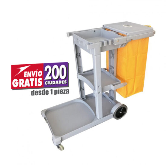 Carrito Multifuncional Sablón 824GR con Bolsa y Plataforma