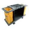 Carrito Multifuncional Sablón 834GR con Doble Bolsa para Camarista