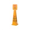 Cono Rígido Chico Sablón 7701 Piso Mojado Amarillo