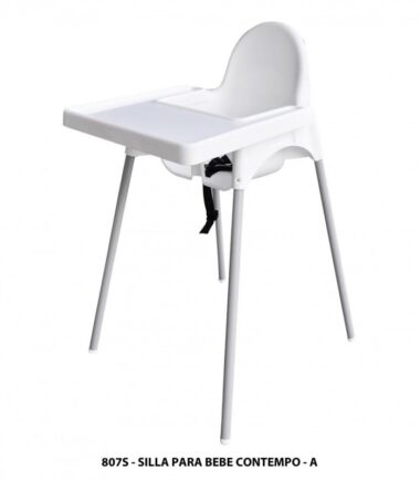 Silla para Bebé Sablón 807S Contempo con Mesa Abatible