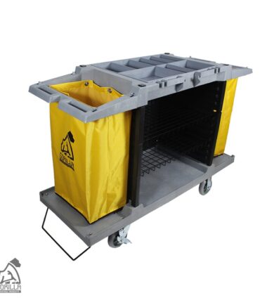 Carro Hotelero Doble Bolsa sin Puertas Gorilla AF-08159