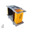 Carro Hotelero Doble Bolsa sin Puertas Gorilla AF-08159