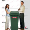 Medidas contenedor 360l SULO
