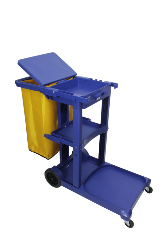 Carro Conserje con Tapa y Bolsa de Lona Heavy Duty Gorilla AF-08170
