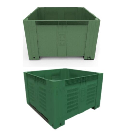 Super Bin 780 A780 cerrado o ranurado de 755 litros
