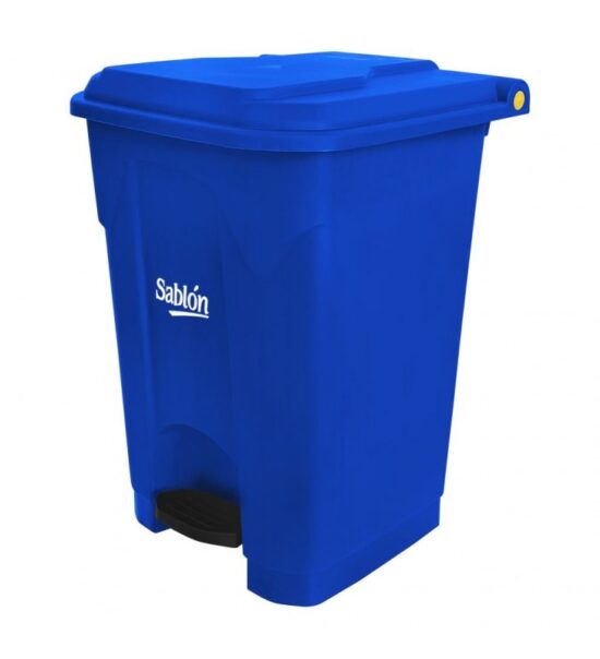 Bote de basura de 50 litros con pedal marca Sablón