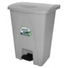 Bote de basura con pedal de 80 litros marca Sablón