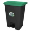 Bote de basura con pedal de 80 litros marca Sablón