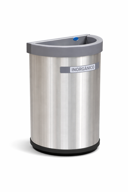 Bote medio punto ecológico sin tapa Art Center 36 litros 653011