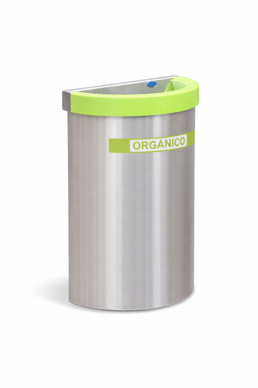 Bote medio punto ecológico sin tapa Art Center 49 litros 653111