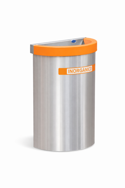 Bote medio punto ecológico sin tapa Art Center 49 litros 653111