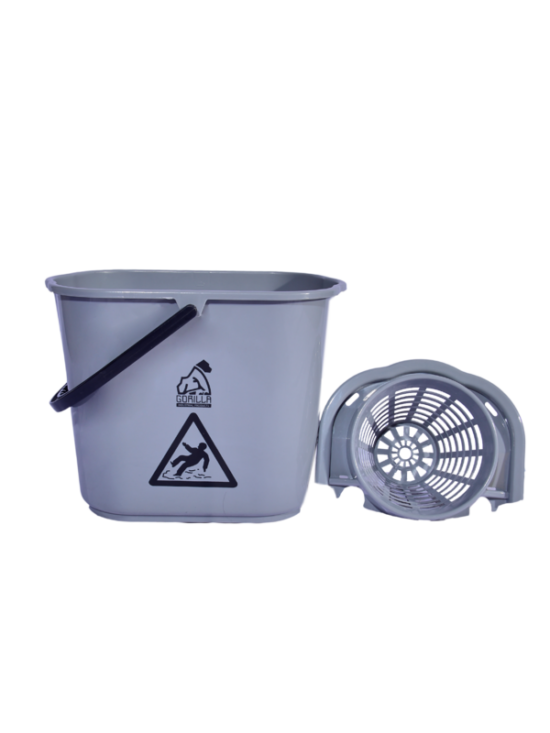 Cubeta con Exprimidor 15 Litros Gorilla AM-2021