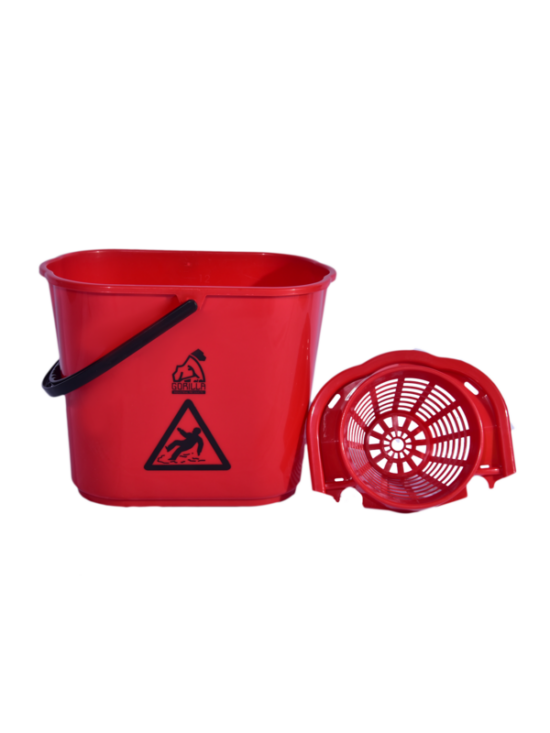 Cubeta con Exprimidor 15 Litros Gorilla AM-2021