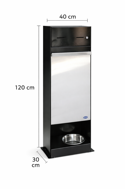 Estación de Acero Inoxidable para mascotas Pet Friendly