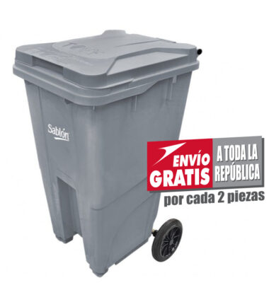 Contenedor 240 Litros Sablón 9254GR Gris