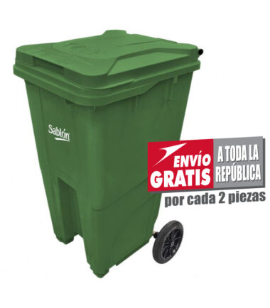 Contenedor 240 Litros Sablón 9266VD Verde