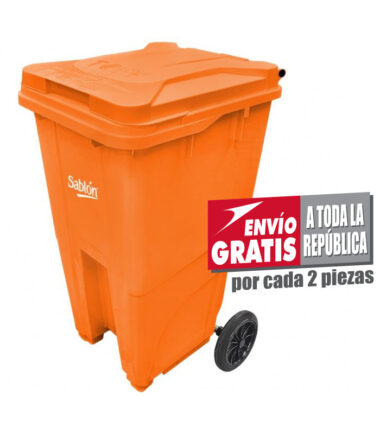 Contenedor 240 Litros Sablón 9560NA Naranja