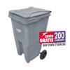 Contenedor 240 Litros Sablón 9254GR Gris