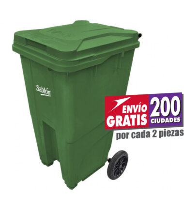 Contenedor 240 Litros Sablón 9266VD Verde
