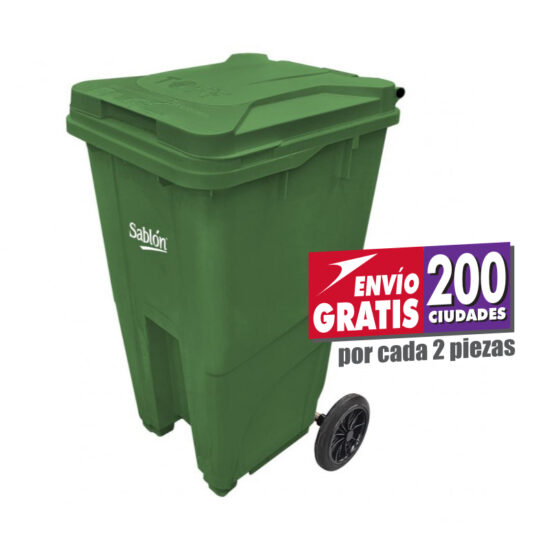 Contenedor 240 Litros Sablón 9266VD Verde