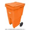 Contenedor 240 Litros Sablón 9560NA Naranja