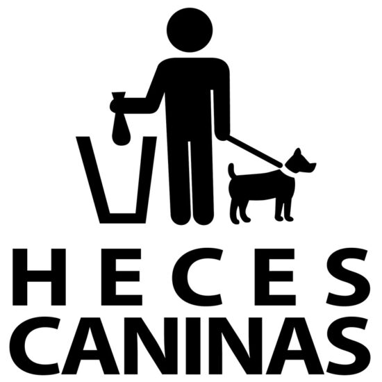 Etiquetas para excremento de mascotas