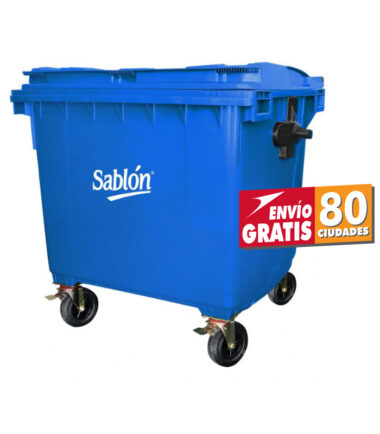 Contenedor de basura 1100 litros Sablón 8637AZ