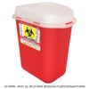 cesto para punzocortantes RPBI 13 litros