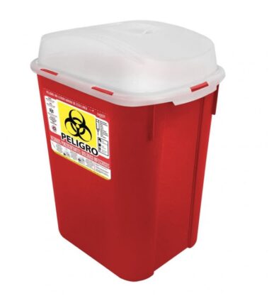 cesto para punzocortantes RPBI 20 litros