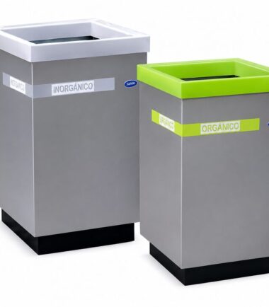 Basurero Ecológico Cubo Grande Balancín Acero Inoxidable 110 Litros Art Center 660011